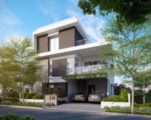 west facing luxury villas